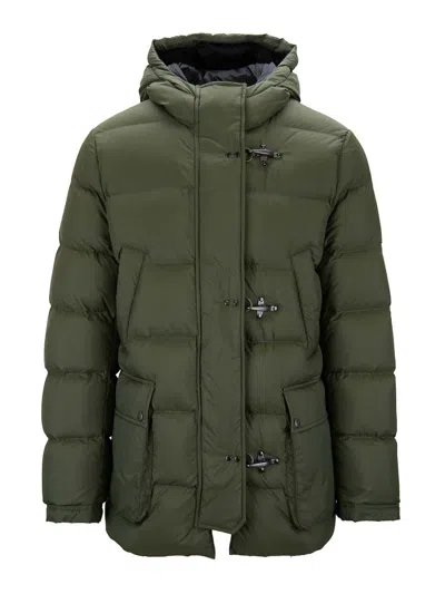 Fay Down Jacket In Green