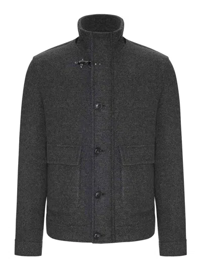 Fay Chaqueta Bomber - Gris In Gray