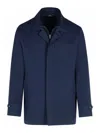 Fay Db Front Morning Jacket In Blue