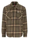 Fay Check-pattern Shirt In Green