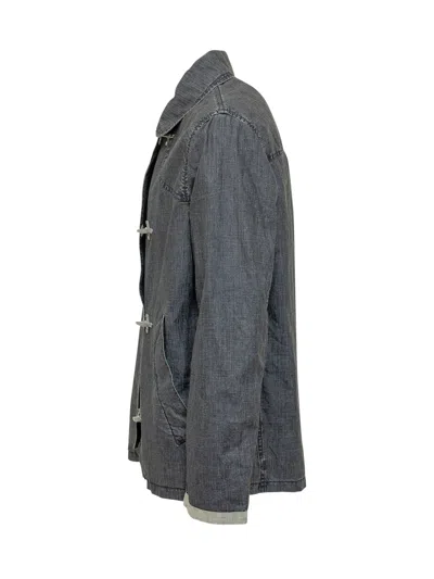 Fay Chic Four-button Mini Jacket In Gray