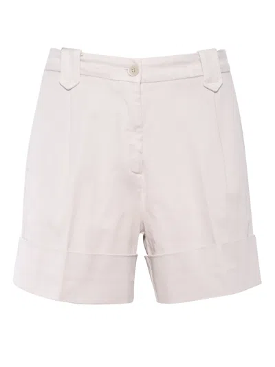 Fay Chino Shorts In Brown