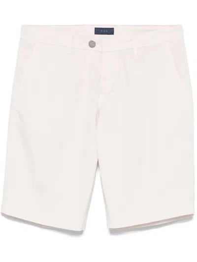 Fay Chino Shorts In Neutrals