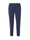 Fay Chino Trousers In Cotton In Blue