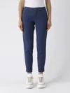 Fay Chino Trousers In Cotton In Navy