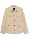 Fay Hemdjacke Mit Klassischem Kragen In Nude