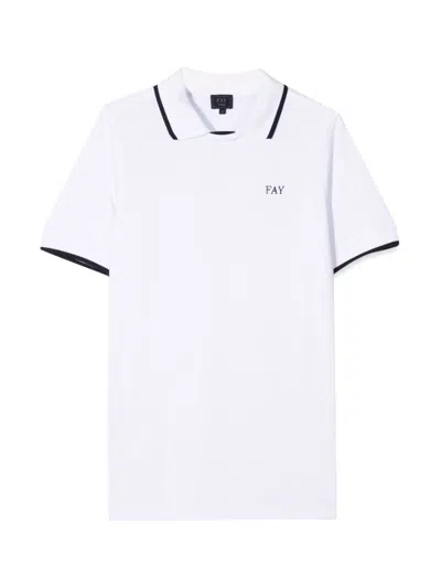 Fay Polo In White