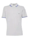Fay Gray Piquet Polo In Brown