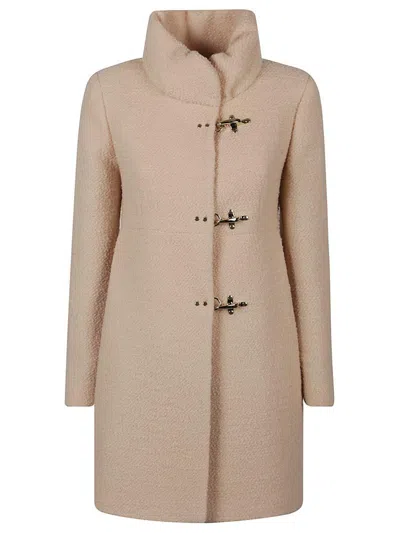 Fay Romantic Coat In Beige