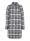 Fay Double Breasted Jacqueline Coat + Hook In Black