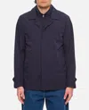 Fay Black Giacconi Jacket With Modern Fit In Blue