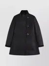 Fay Virginia Coat In Wool Cloth In Black