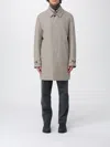 Fay Coat  Men Color Beige In Gray