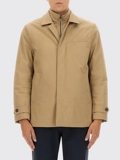 FAY COAT FAY MEN COLOR BEIGE,H54711022
