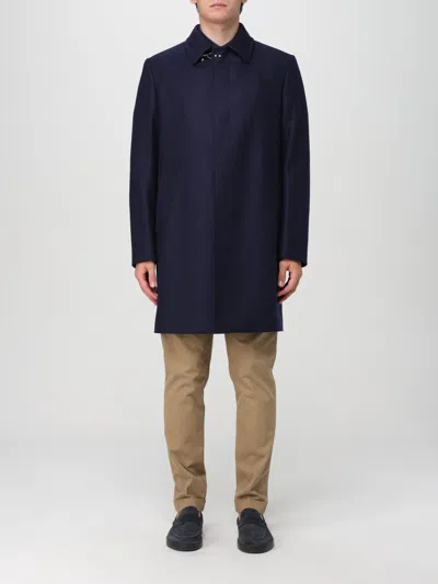 Fay Coat  Men Color Blue In Blue