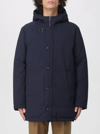 FAY COAT FAY MEN COLOR BLUE,H63440009