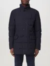 Fay Coat  Men Color Blue In Blau
