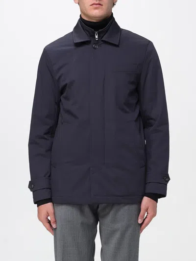 FAY COAT FAY MEN COLOR NAVY,H54711045