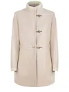 Fay Virginia 3 Hooks Coats In Beige
