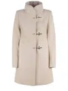 Fay Romantic Coat Foderato In Beige