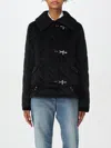 Fay Padded 3 Ganci In Schwarz