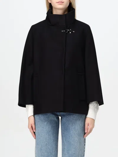 FAY COAT FAY WOMAN COLOR BLACK,F89542002