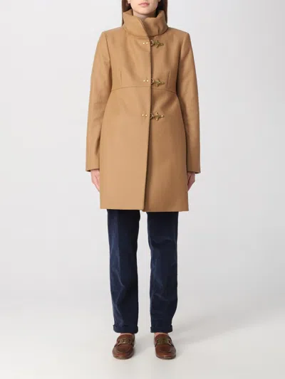 Fay Coat  Woman Color Camel In Cammello