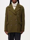 Fay Coat  Woman Color Green In Grün