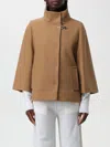 Fay Felted Coat In Haselnuss