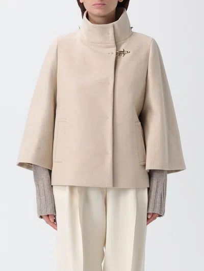 Fay Coat  Woman Color Ivory In Neutral