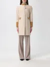 Fay Cappotto Monopetto 1 Gancio Coat In Neutral