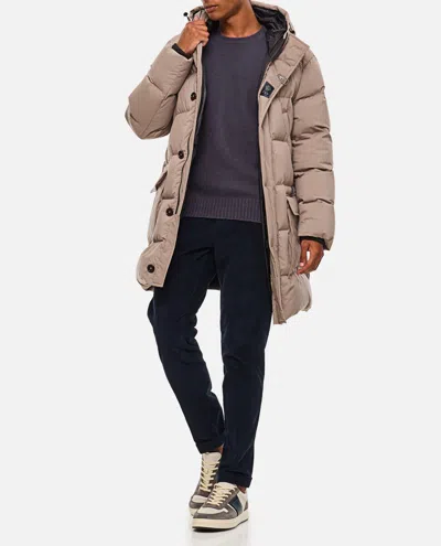 Fay Coat Jacket In Beige