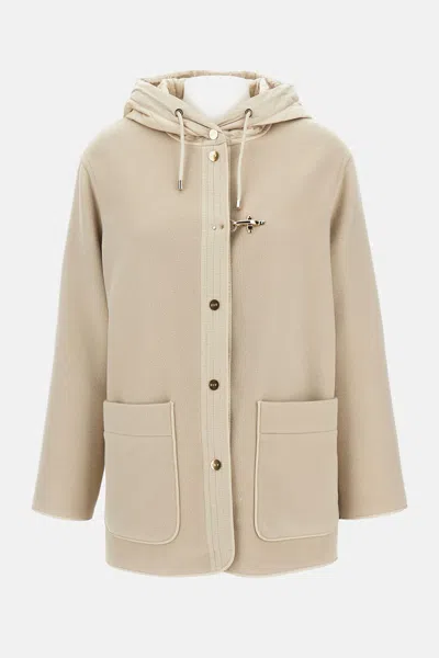 Fay Coat In Neutral