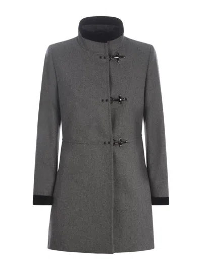 Fay Coat  "virginia" In Gray