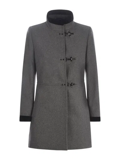 Fay Coat "virginia" In Grey