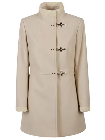 Fay Coat In White