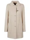 Fay Coat In White
