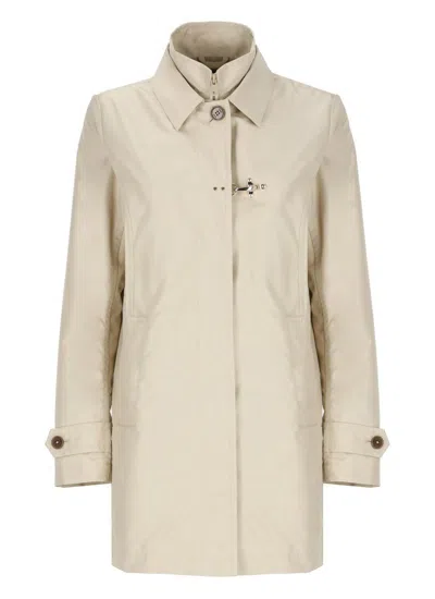 Fay Coats In Neutral
