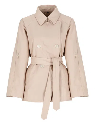 Fay Coats In Neutral