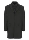 Fay Double-breasted Stand-up Collar Padded Coat