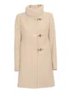 Fay Felted Coat In White