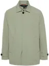 Fay Layered-design Jacket In Yellow
