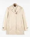 Fay Tailored Beige Jacket With Notched Collar In Beige