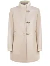 Fay Felted Coat In Beige