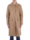 Fay Coats Beige In Beige Beige