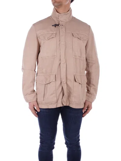 Fay Coats Beige In Beige Chiari E Naturali