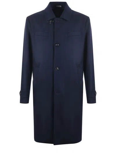 FAY FAY  WOOL AND CASHMERE COAT
