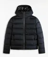 Fay Double Front Down Jacket In Blue