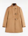 Fay Romantic Coat In Brown