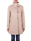 Fay Felted Coat In Panna Chiari E Naturali